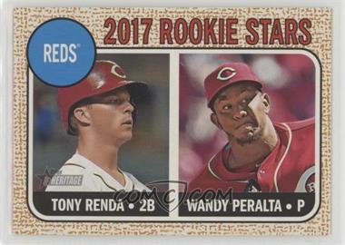 2017 Topps Heritage - [Base] #69 - Rookie Stars - Tony Renda, Wandy Peralta