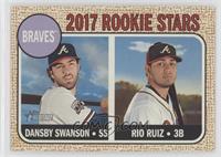 Rookie Stars - Dansby Swanson, Rio Ruiz