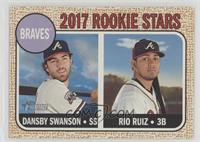 Rookie Stars - Dansby Swanson, Rio Ruiz