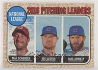 League Leaders - Max Scherzer, Jake Arrieta, Jon Lester