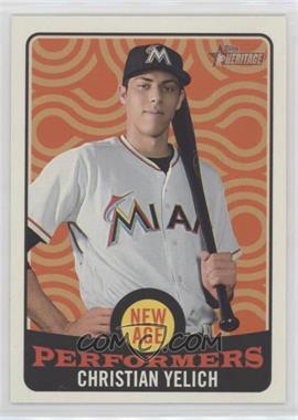 2017 Topps Heritage - New Age Performers #NAP-15 - Christian Yelich