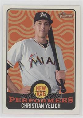 2017 Topps Heritage - New Age Performers #NAP-15 - Christian Yelich