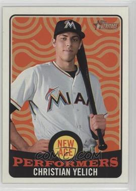 2017 Topps Heritage - New Age Performers #NAP-15 - Christian Yelich