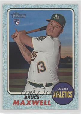 2017 Topps Heritage High Number - [Base] - Blue Border #584 - Bruce Maxwell