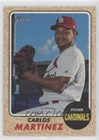 High Number SP - Color Swap Variation - Carlos Martinez (Black Circle)