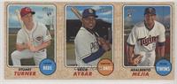 Stuart Turner, Erick Aybar, Adalberto Mejia