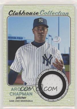 2017 Topps Heritage High Number - Clubhouse Collection Relics #CCR-AC - Aroldis Chapman
