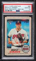 Bradley Zimmer [PSA 10 GEM MT] #/68