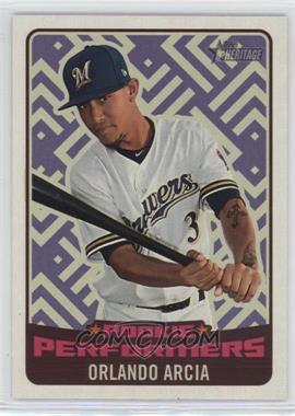 2017 Topps Heritage High Number - Rookie Performers #RP-OA - Orlando Arcia