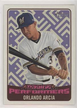 2017 Topps Heritage High Number - Rookie Performers #RP-OA - Orlando Arcia