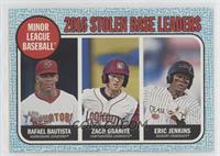 League Leaders - Eric Jenkins, Rafael Bautista, Zach Granite #/99