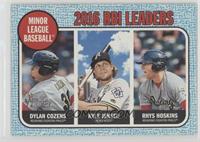 League Leaders - Rhys Hoskins, Kyle Jensen, Dylan Cozens #/99