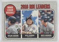 League Leaders - Rhys Hoskins, Kyle Jensen, Dylan Cozens #/25