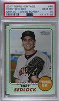 Cody Sedlock [PSA 10 GEM MT] #/50