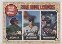 League Leaders - Mauricio Dubon, Greg Allen, Dylan Cozens