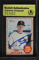 Clint Frazier (Yellow Team Name) [BAS Authentic]
