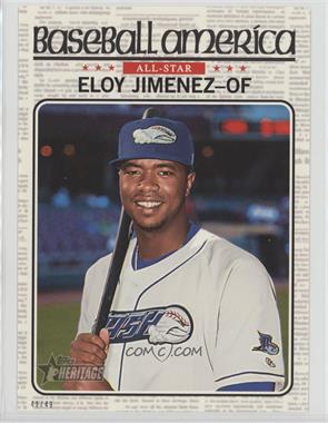 2017 Topps Heritage Minor League Edition - Baseball America All-Stars - Topps.com Online Exclusive 5 x 7 #BA-EJ - Eloy Jimenez /49