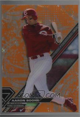 2017 Topps High Tek - [Base] - Pattern 1 Orange Magma Diffractor #HT-ABO - Aaron Boone /25 [Noted]