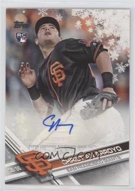 2017 Topps Holiday - Wal-Mart Exclusive Autographs #A-CA - Christian Arroyo