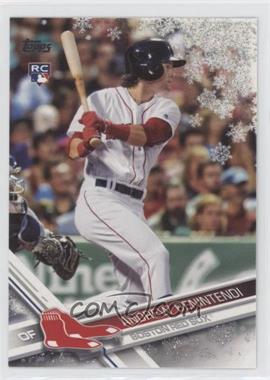 2017 Topps Holiday - Wal-Mart Exclusive [Base] - Metallic Snowflake #HMW140 - Andrew Benintendi