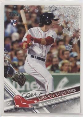 2017 Topps Holiday - Wal-Mart Exclusive [Base] - Metallic Snowflake #HMW140 - Andrew Benintendi