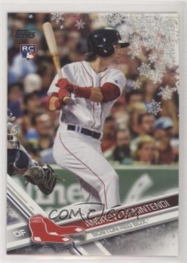 2017 Topps Holiday - Wal-Mart Exclusive [Base] - Metallic Snowflake #HMW140 - Andrew Benintendi