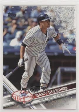 2017 Topps Holiday - Wal-Mart Exclusive [Base] - Metallic Snowflake #HMW151 - Gary Sanchez