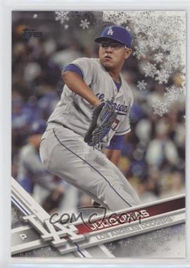 2017 Topps Holiday - Wal-Mart Exclusive [Base] - Metallic Snowflake #HMW184 - Julio Urias