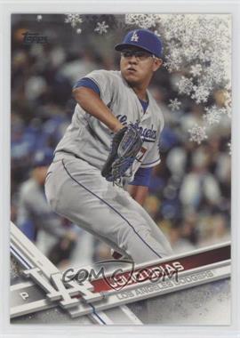 2017 Topps Holiday - Wal-Mart Exclusive [Base] - Metallic Snowflake #HMW184 - Julio Urias