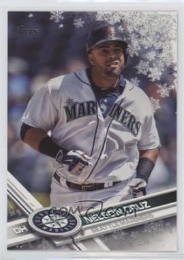 2017 Topps Holiday - Wal-Mart Exclusive [Base] - Metallic Snowflake #HMW91 - Nelson Cruz