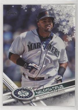 2017 Topps Holiday - Wal-Mart Exclusive [Base] - Metallic Snowflake #HMW91 - Nelson Cruz