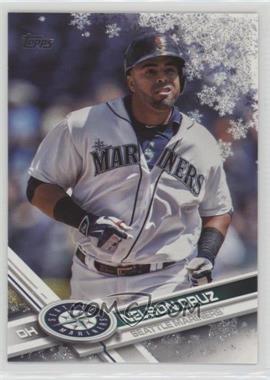 2017 Topps Holiday - Wal-Mart Exclusive [Base] - Metallic Snowflake #HMW91 - Nelson Cruz