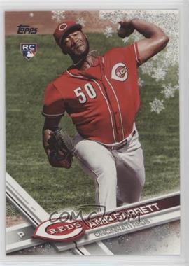 2017 Topps Holiday - Wal-Mart Exclusive [Base] - Metallic Snowflake #HMW96 - Amir Garrett