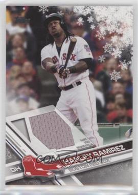 2017 Topps Holiday - Wal-Mart Exclusive Relics #R-HR - Hanley Ramirez