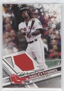 2017 Topps Holiday - Wal-Mart Exclusive Relics #R-HR - Hanley Ramirez