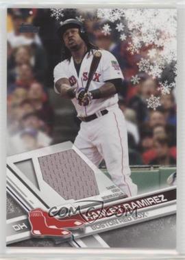 2017 Topps Holiday - Wal-Mart Exclusive Relics #R-HR - Hanley Ramirez