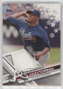 2017 Topps Holiday - Wal-Mart Exclusive Relics #R-JTE - Julio Teheran [EX to NM]