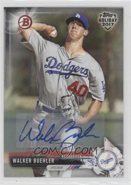 2017 Topps Holiday Bowman - [Base] - Autographs #TH-WBU - Walker Buehler /10