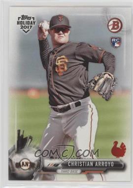 2017 Topps Holiday Bowman - [Base] - Turkey #TH-CA - Christian Arroyo /35