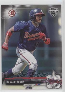 2017 Topps Holiday Bowman - [Base] #TH-RA - Ronald Acuna