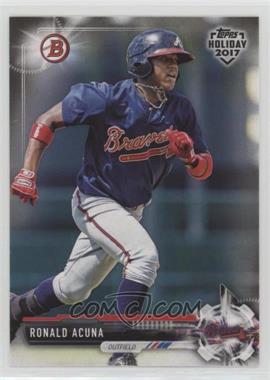 2017 Topps Holiday Bowman - [Base] #TH-RA - Ronald Acuna