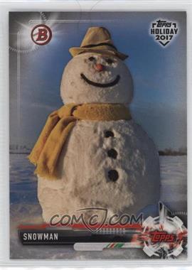 2017 Topps Holiday Bowman - [Base] #TH-S - Snowman