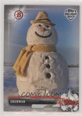 2017 Topps Holiday Bowman - [Base] #TH-S - Snowman