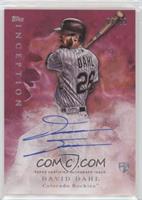 Rookie Autographs - David Dahl #/99