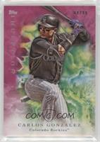 Carlos Gonzalez #/99