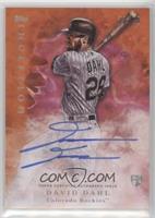 Rookie Autographs - David Dahl #/50