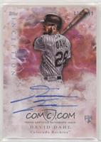 Rookie Autographs - David Dahl #/199