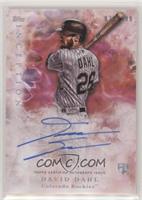 Rookie Autographs - David Dahl #/199