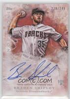 Rookie Autographs - Braden Shipley #/249