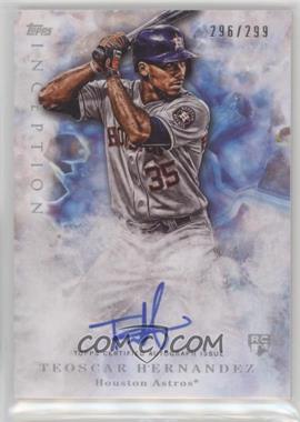 2017 Topps Inception - [Base] #124 - Rookie Autographs - Teoscar Hernandez /299